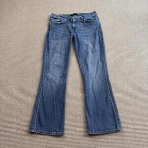 Levi Strauss Women's Jeans 524 Too SuperLow Bootcut Size 13 short 32” Waist Blue
